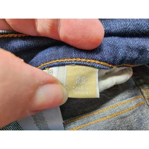 MICHAEL KORS BLUE JEANS SIZE 29, INSEAM 31.5" - Picture 7 of 8